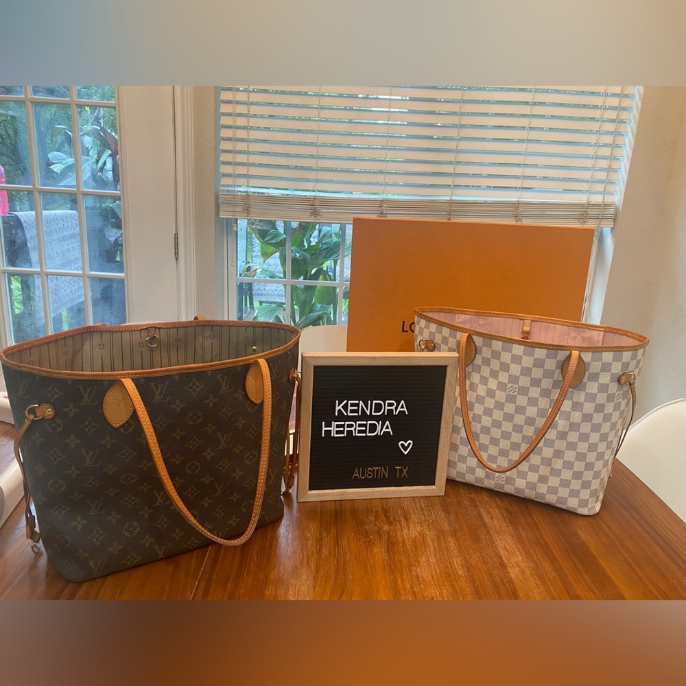 Louis Vuitton Neverfull MM Set